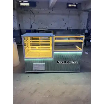 Pasta Tatlı Dolabı Börek Bar Tezgahı