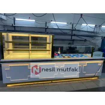 PASTA TATLI DOLABI YEMEKLIK TEZGAHI