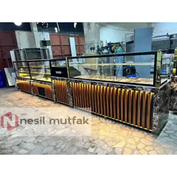 PASTA TATLI MEŞRUBAT DOLABI BAKLAVA TEZGAHI