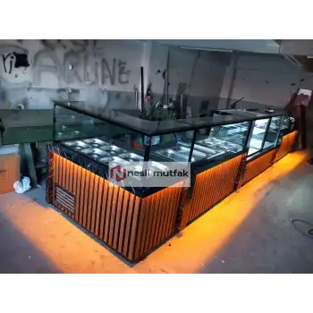 SALATBAR PASTA VE KEBAP DOLABI PİZZA TEZGAHI