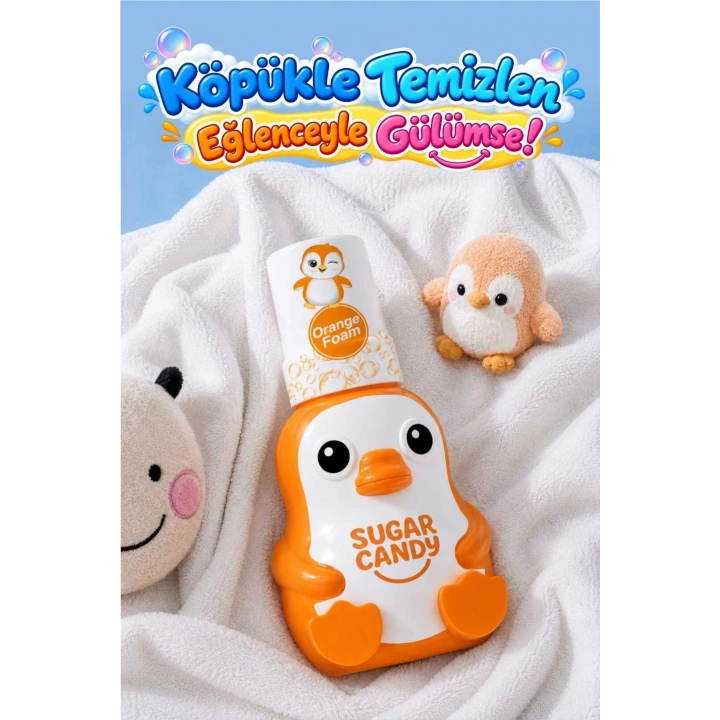 Sugar Candy Mango Kokulu Doğal Vegan Çocuk Köpük El Sabunu POPPY 350 ml