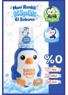 Sugar Candy Yaban Mersini Kokulu Doğal Vegan Çocuk Köpük El Sabunu BUBBLOO 350 ml Paraben İçermeyen Mavi Köpük