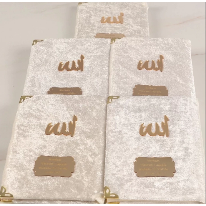 64 Sayfa Krem Kadife Yasin