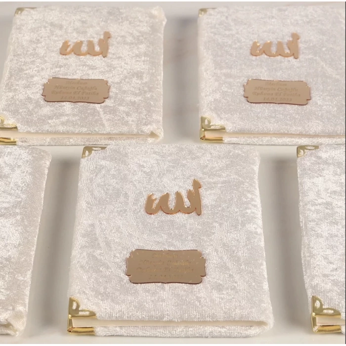 64 Sayfa Krem Kadife Yasin