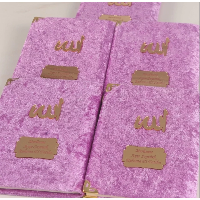 64 Sayfa Lila Kadife Yasin