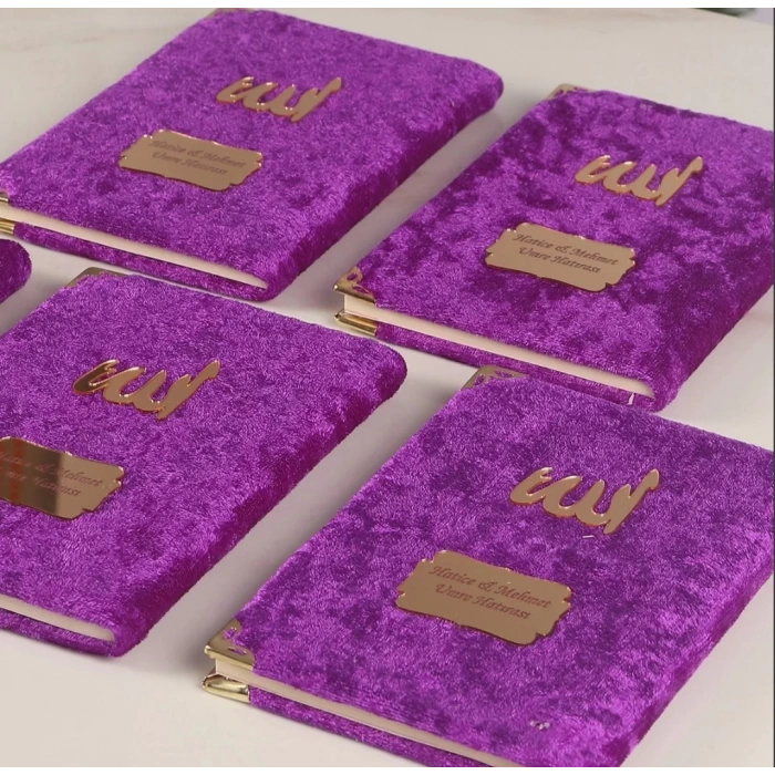 64 Sayfa Mor Keseli Kadife Yasin
