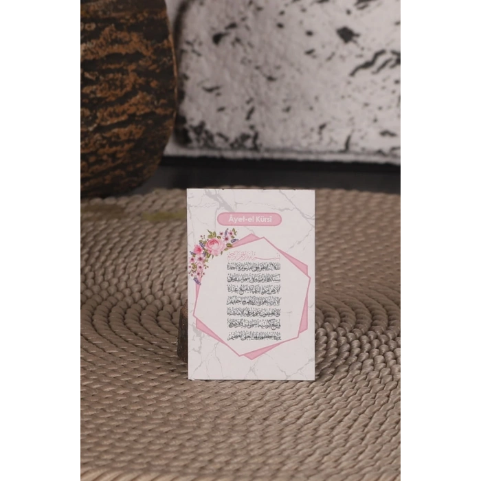 Altıgen Pembe Magnet