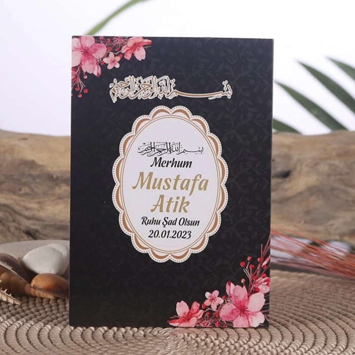 Çiçek Siyah Yasin-i Şerif