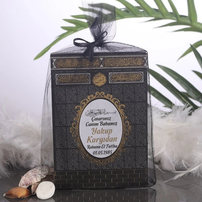 Kabe Siyah Tül Kese + Yasin