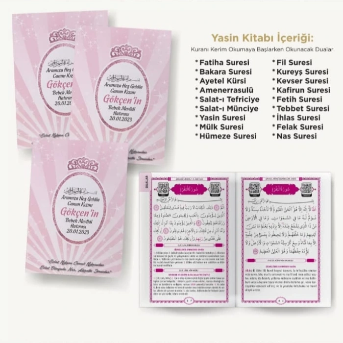 Taç Pembe Yasin-i Şerif