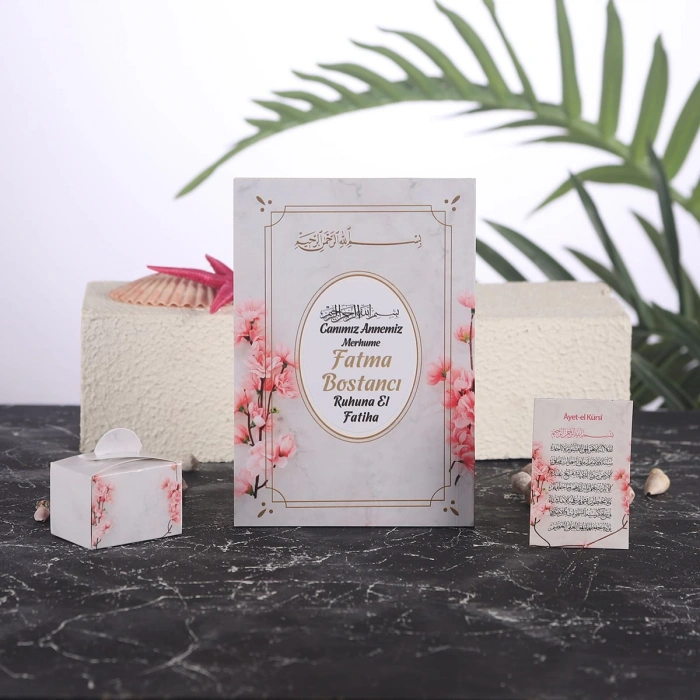 Zerafet Pembe Yasin + Lokumluk + Magnet