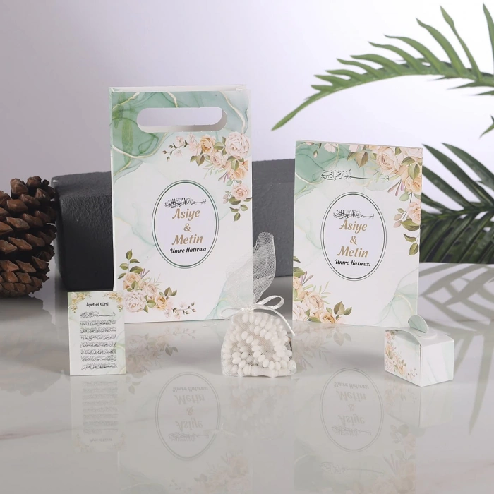 Zerafet Yeşil 5 li Mevlid Seti