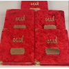64 Sayfa Bordo Keseli Kadife Yasin