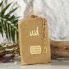 64 Sayfa Gold Kese ve İnci Tesbihli Kadife Yasin
