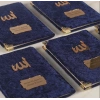 64 Sayfa Lacivert Kadife Yasin