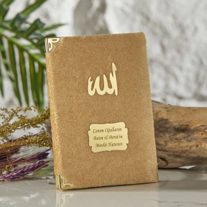 64 Sayfa Gold Kadife Yasin
