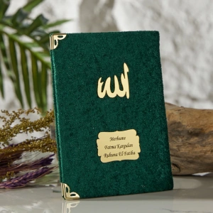 64 Sayfa Zümrüt Kadife Yasin