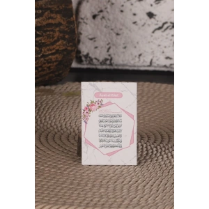 Altıgen Pembe Magnet