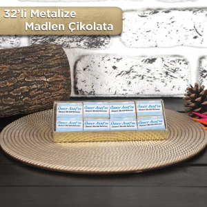 Balon Mavi 32li Madlen Çikolata