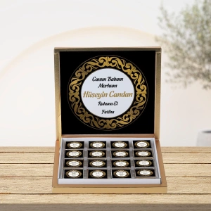 Kabe Siyah 48li Gold Kutu Çikolata