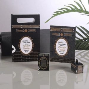 Kabe Siyah Yasin + Çanta + Lokumluk + Magnet
