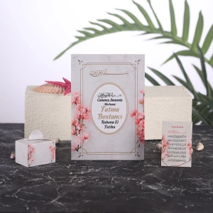 Zerafet Pembe Yasin + Lokumluk + Magnet