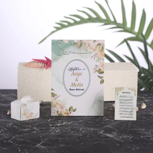 Zerafet Yeşil Yasin + Lokumluk + Magnet