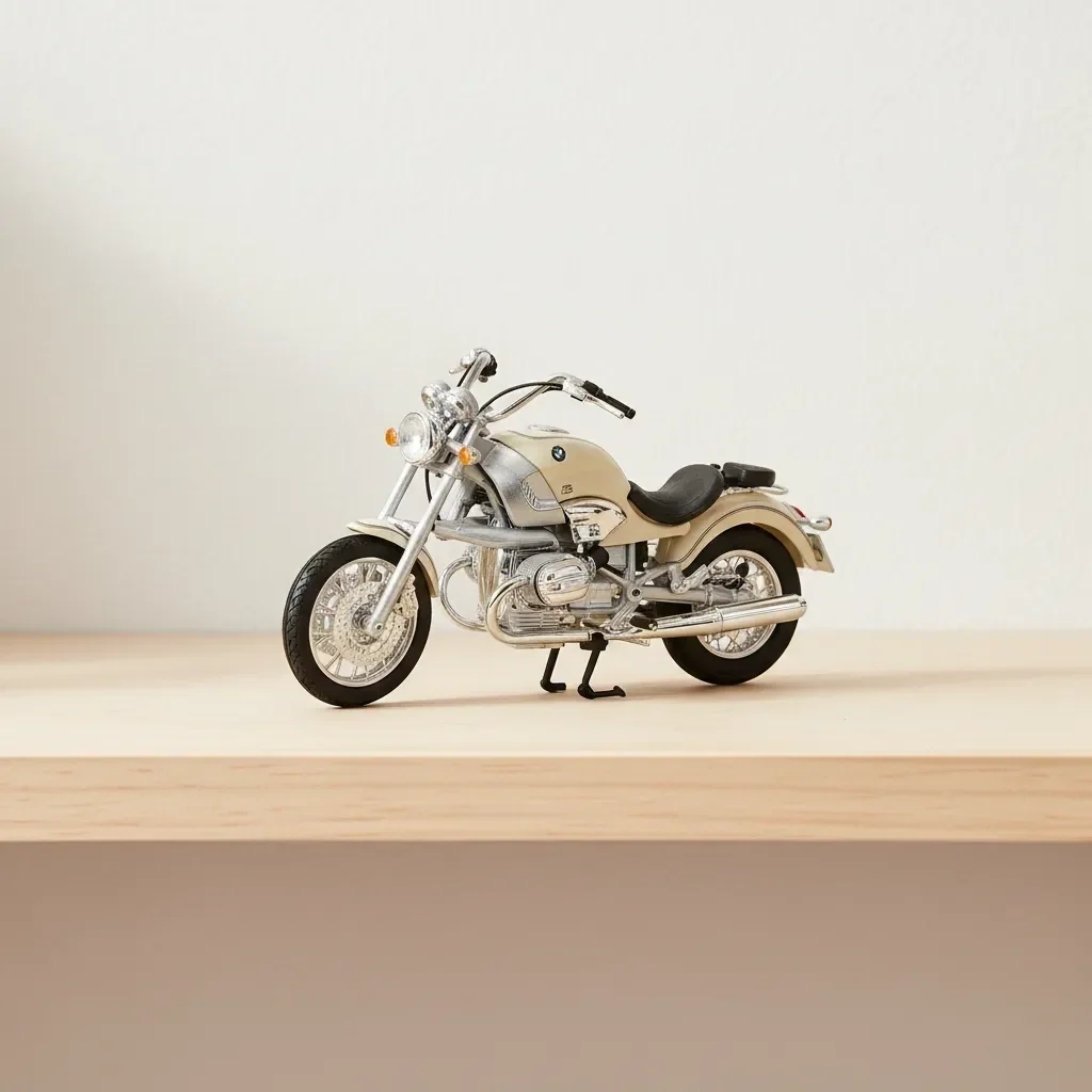 1:18 Lisanslı Metal BMW R1200C Model Motorsiklet