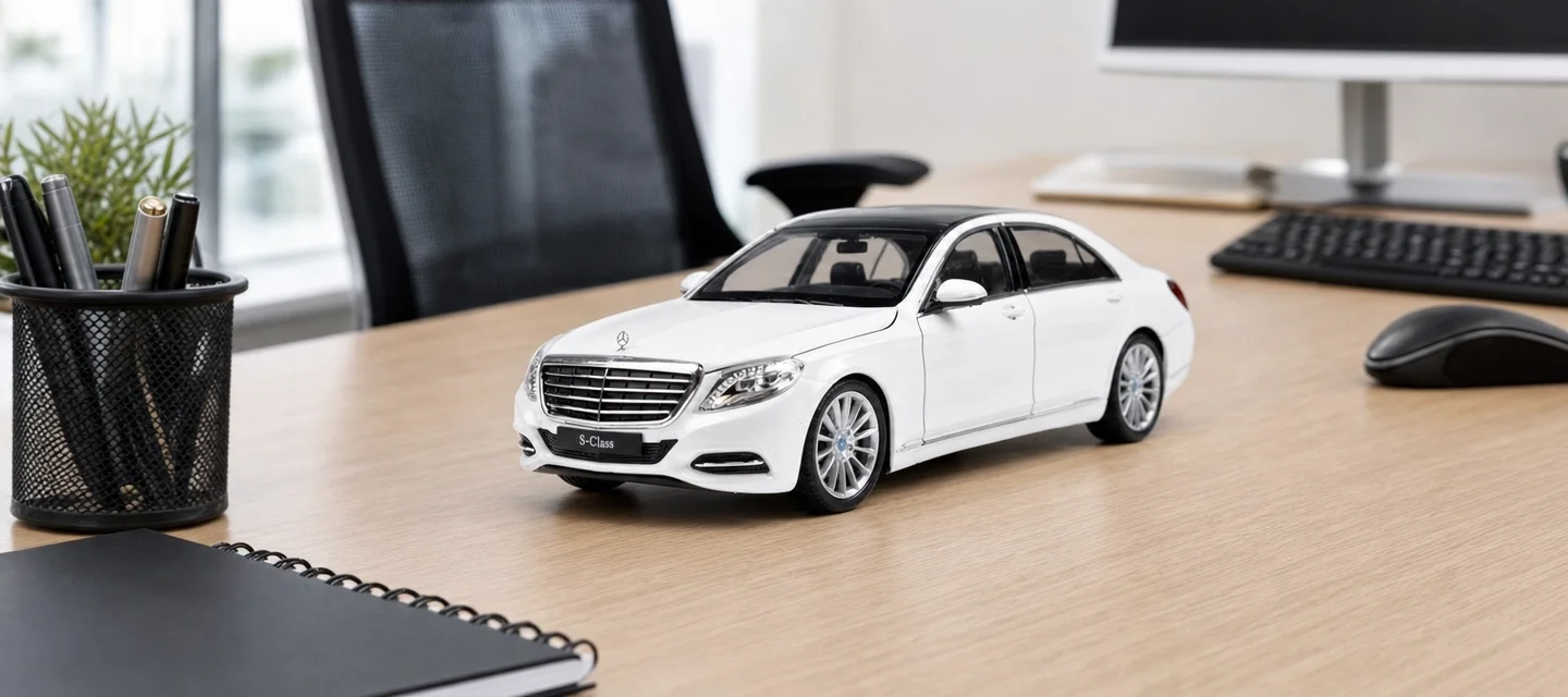 Lisanslı 1:24 Mercedes-Benz S-Class Model Araba