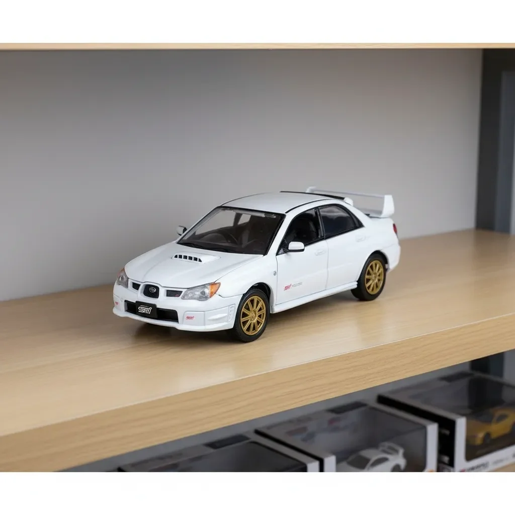 Lisanslı 1:24 Subaru Impreza Wrx Sti