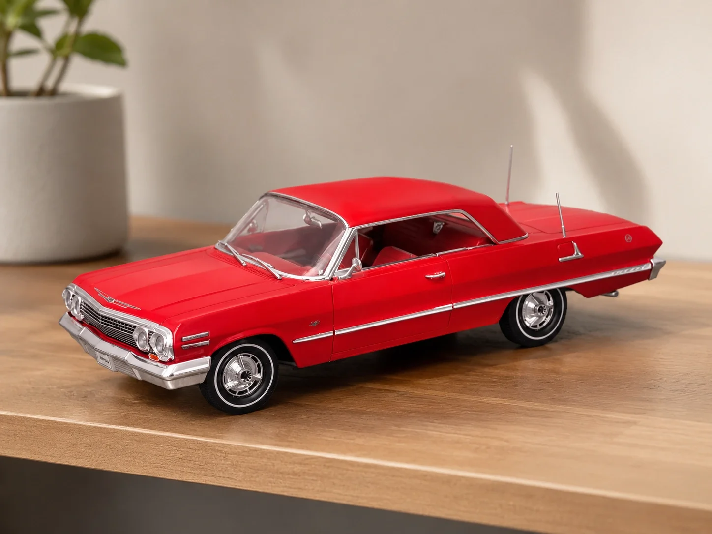 1963 Chevrolet Impala 1:18 Metal Model Araba