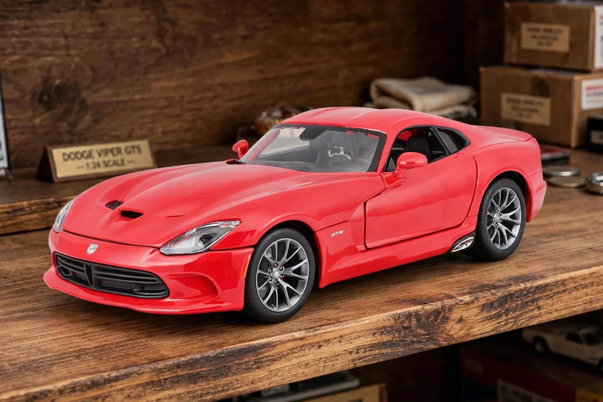 2013 SRT Viper GTS 1:18 Diecast Model Araba
