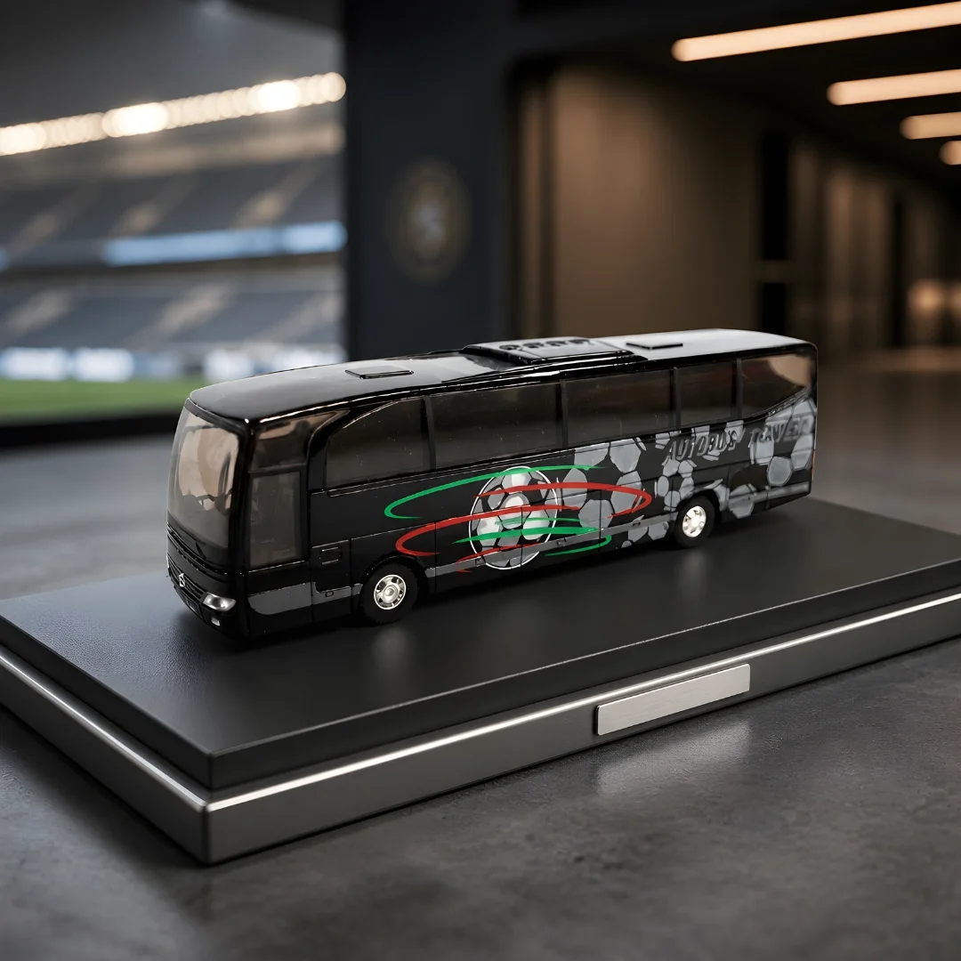 Lisanslı Mercedes Travego Çek Bırak Otobüs 20 cm