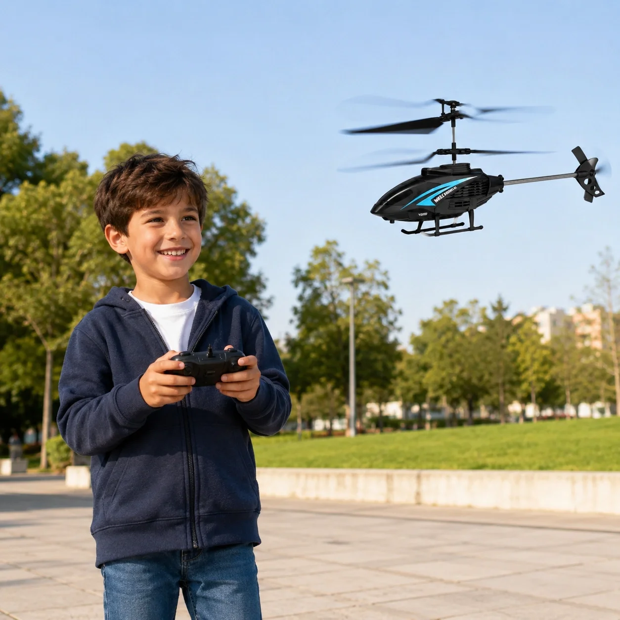 RC Helikopter 2 Kanallı | 2.4GHz USB Şarjlı LED Işıklı