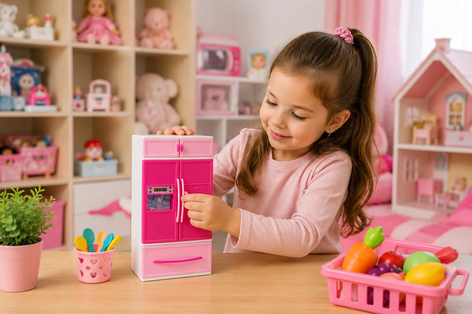 Pembe Buzdolabı Oyuncak