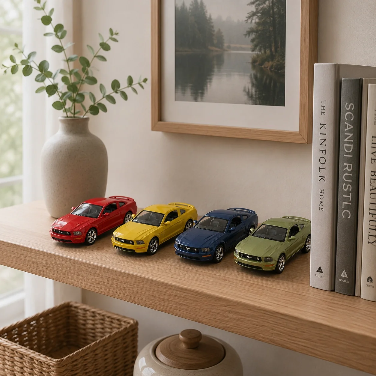 2006 Ford Mustang GT Metal Çek Bırak 1:32 Model Araba
