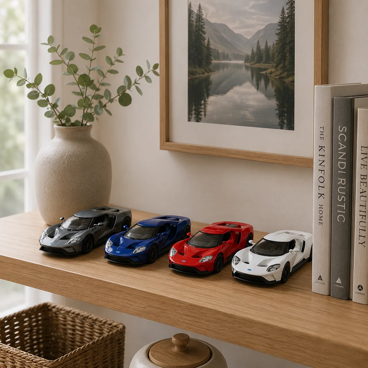 Ford GT Metal Çek Bırak 1:32 Model Araba