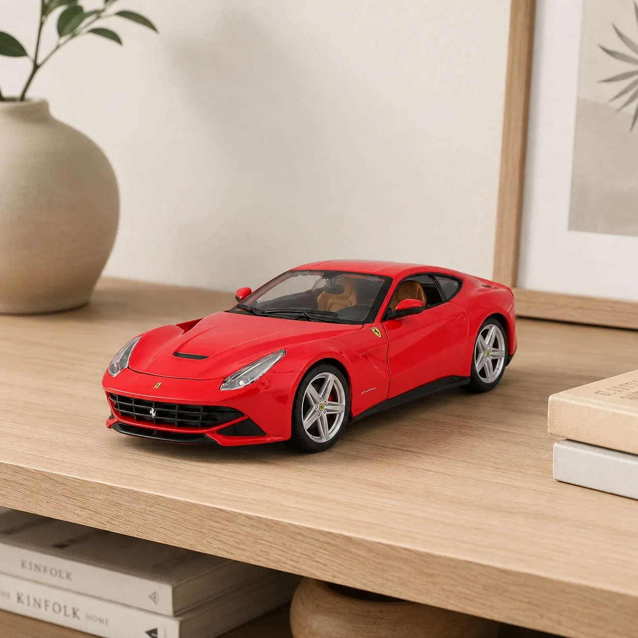 Lisanslı Ferrari F12 Berlinetta 1:24 Metal Model Araba