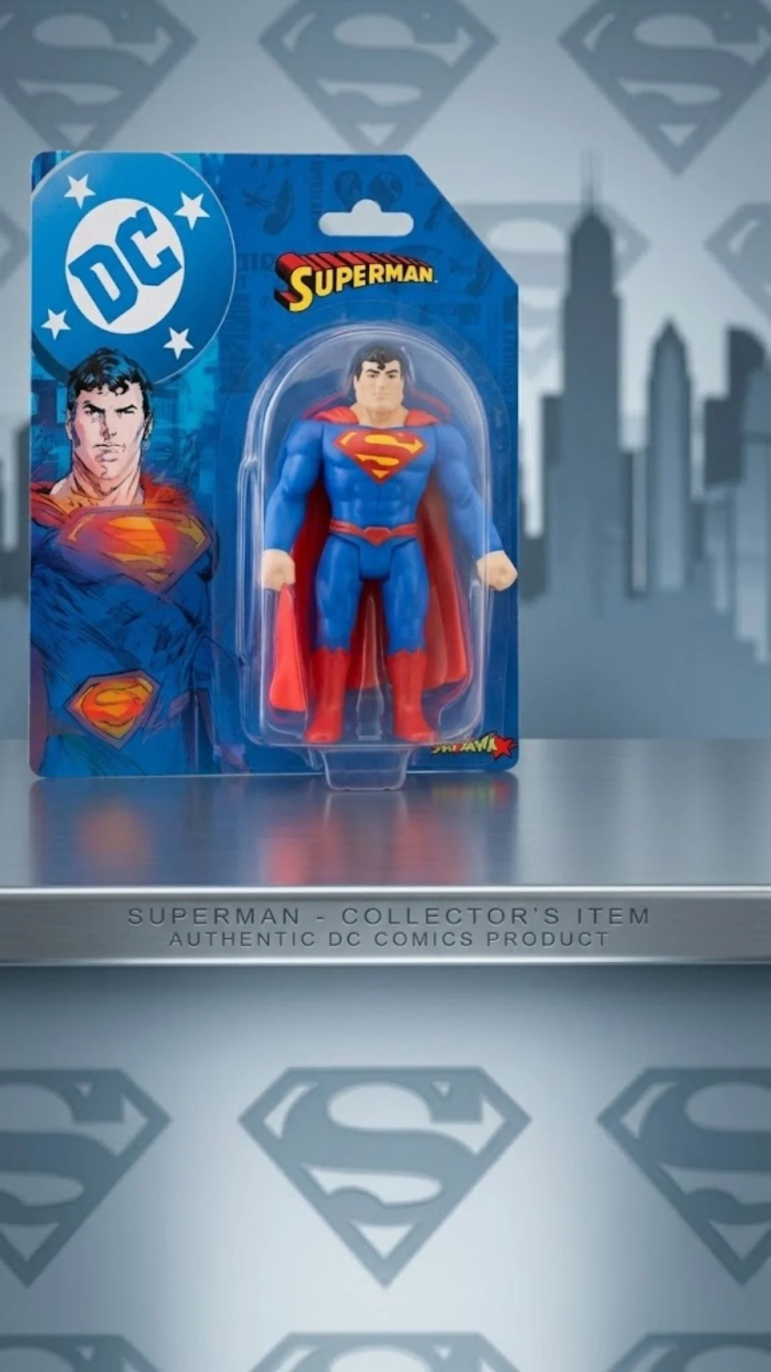 DC Monster Flex Superman Esnek Figür - Orijinal Lisanslı Süper Kahraman Oyuncağı