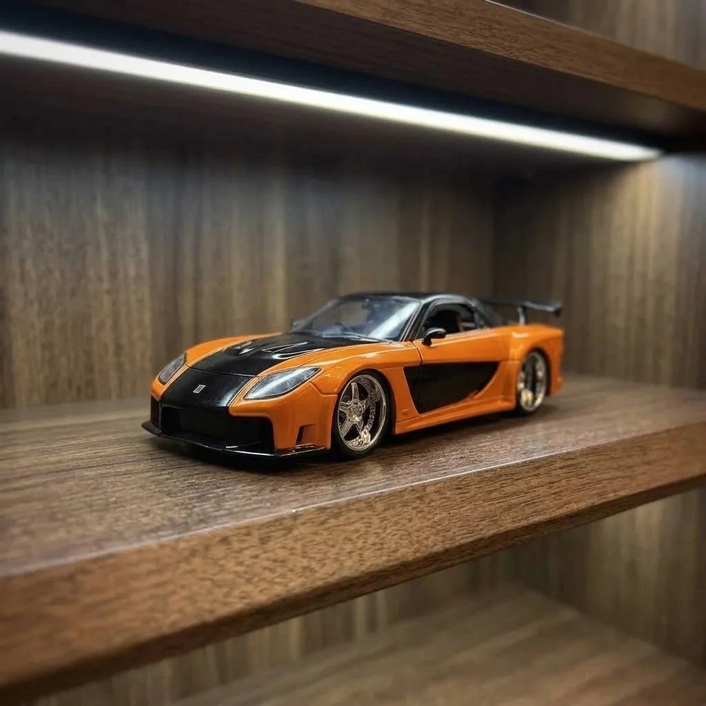 Lisanslı Mazda RX-7 Lisanslı 1:24 Model Araba