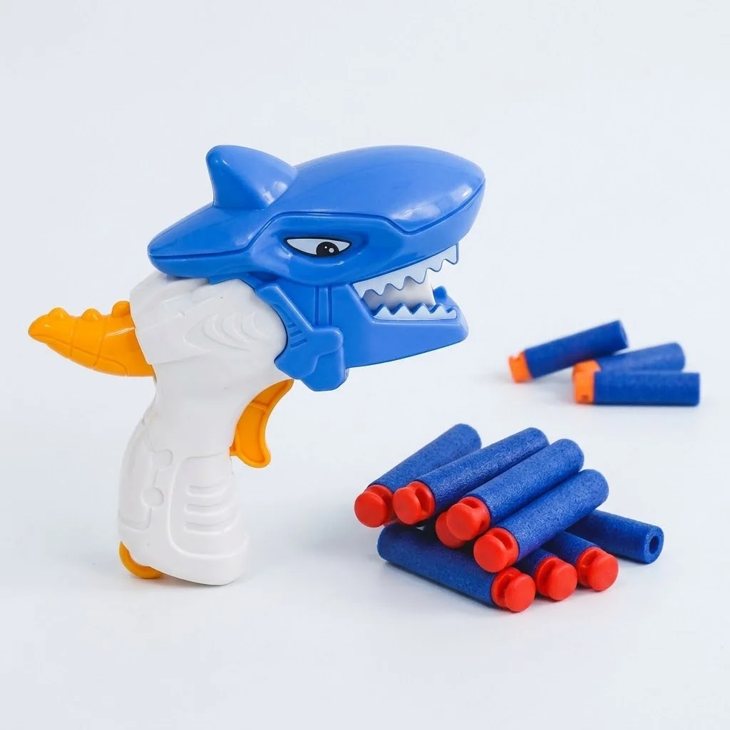 Köpekbalığı Nerf Mermili Tabanca