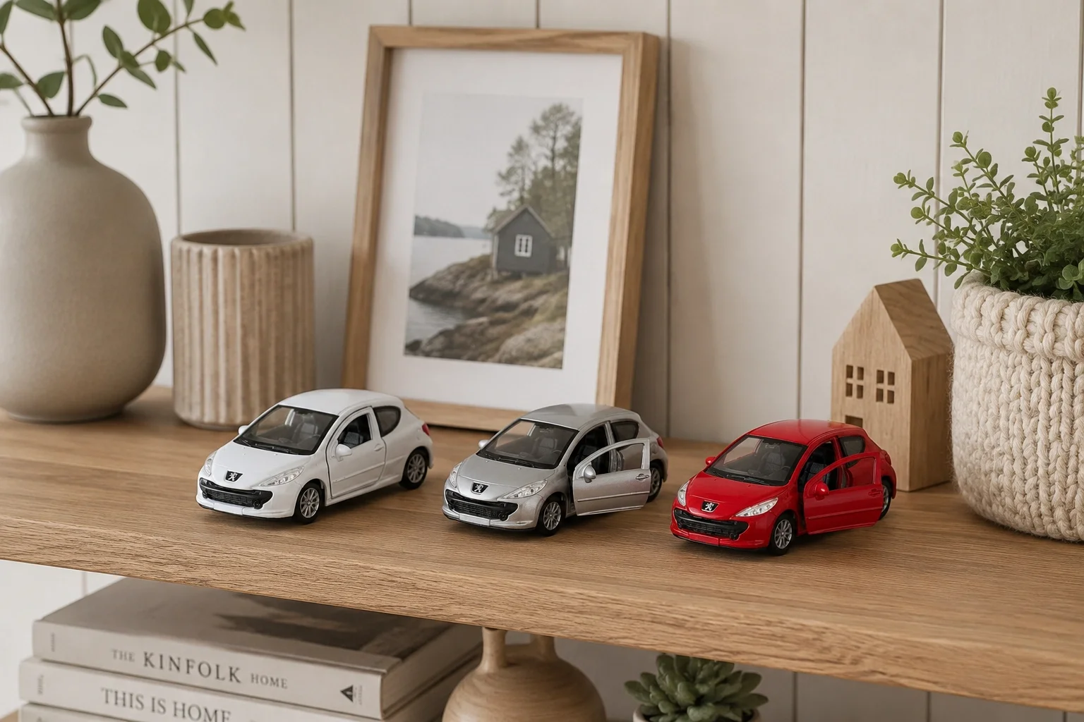 Lisanslı Peugeot 207 Metal Model Araba