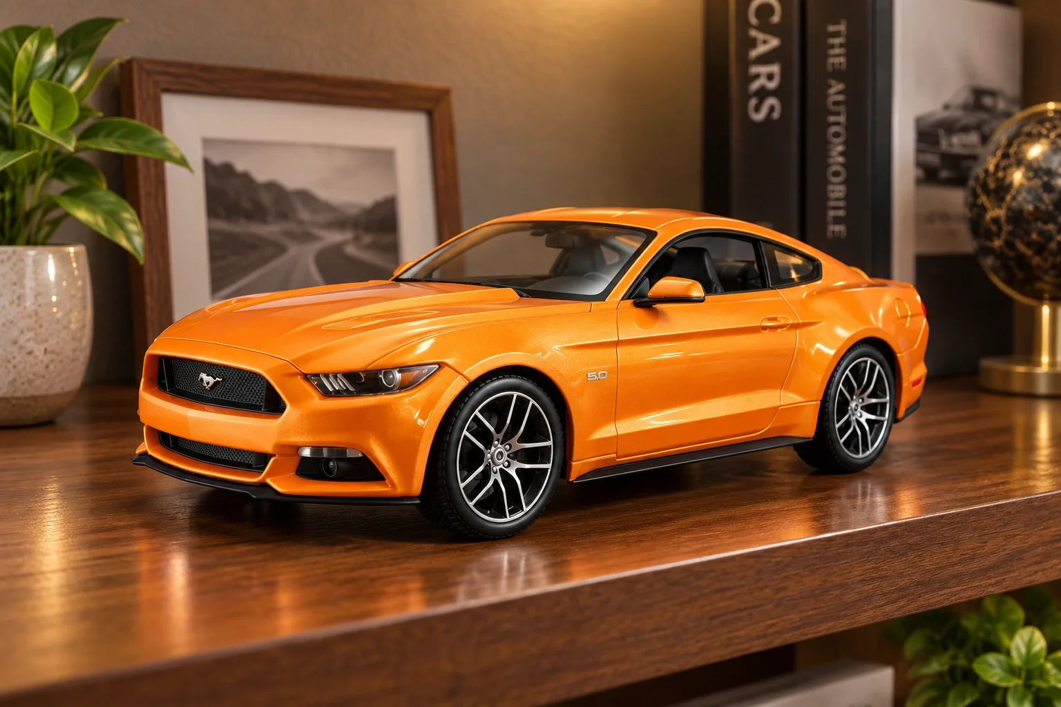 Lisanslı 2015 Ford Mustang GT Model Araba 1/18