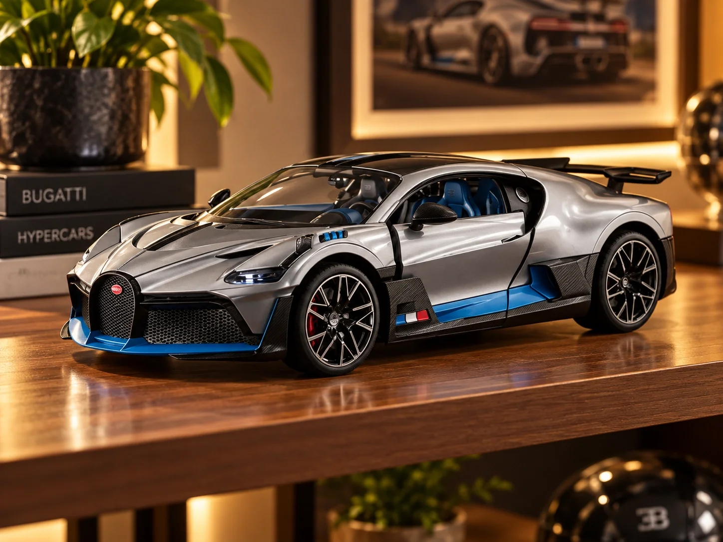 Lisanslı 1:18 Bugatti Divo Model Araba