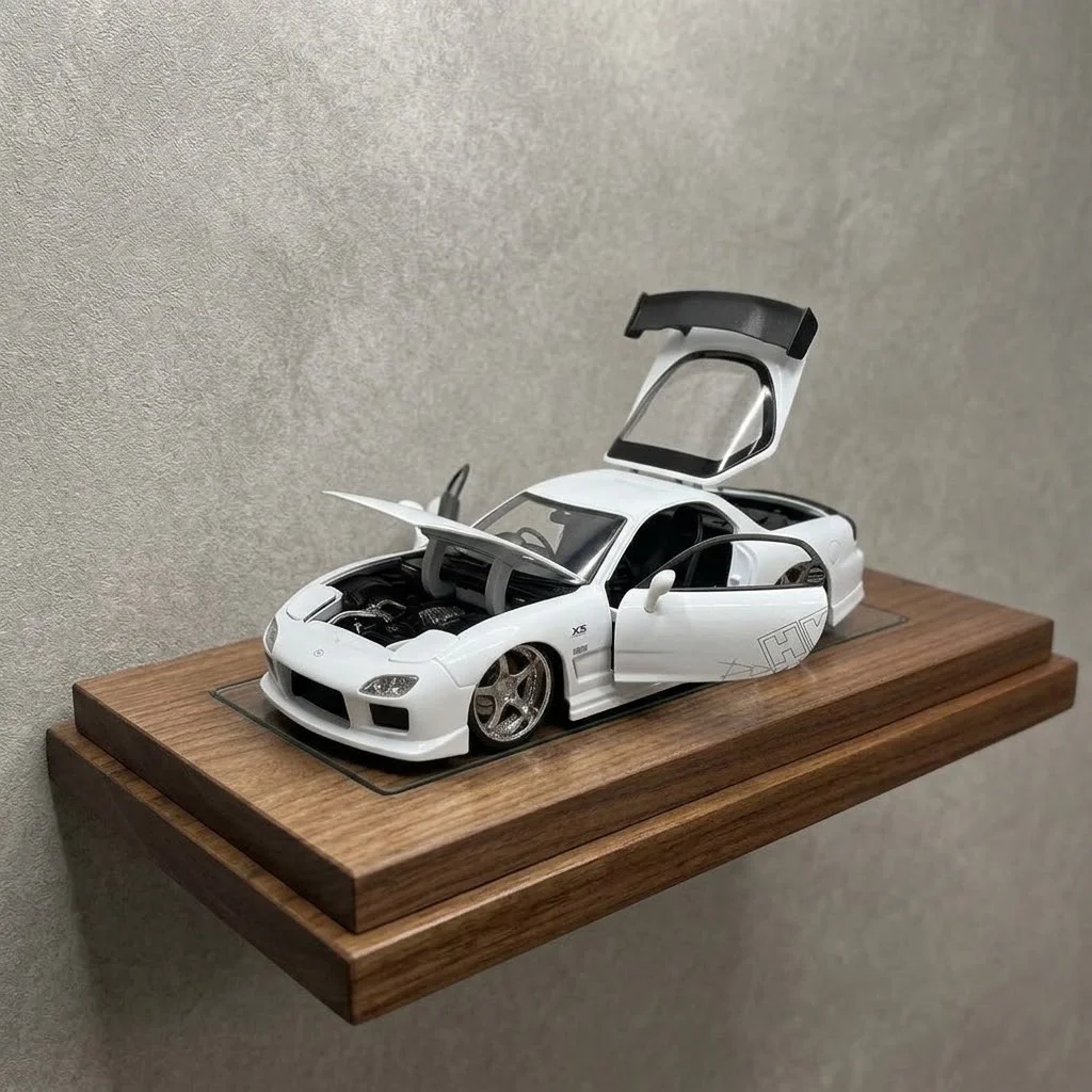 Lisanslı 1:24 1993 Mazda RX-7 Model Araba