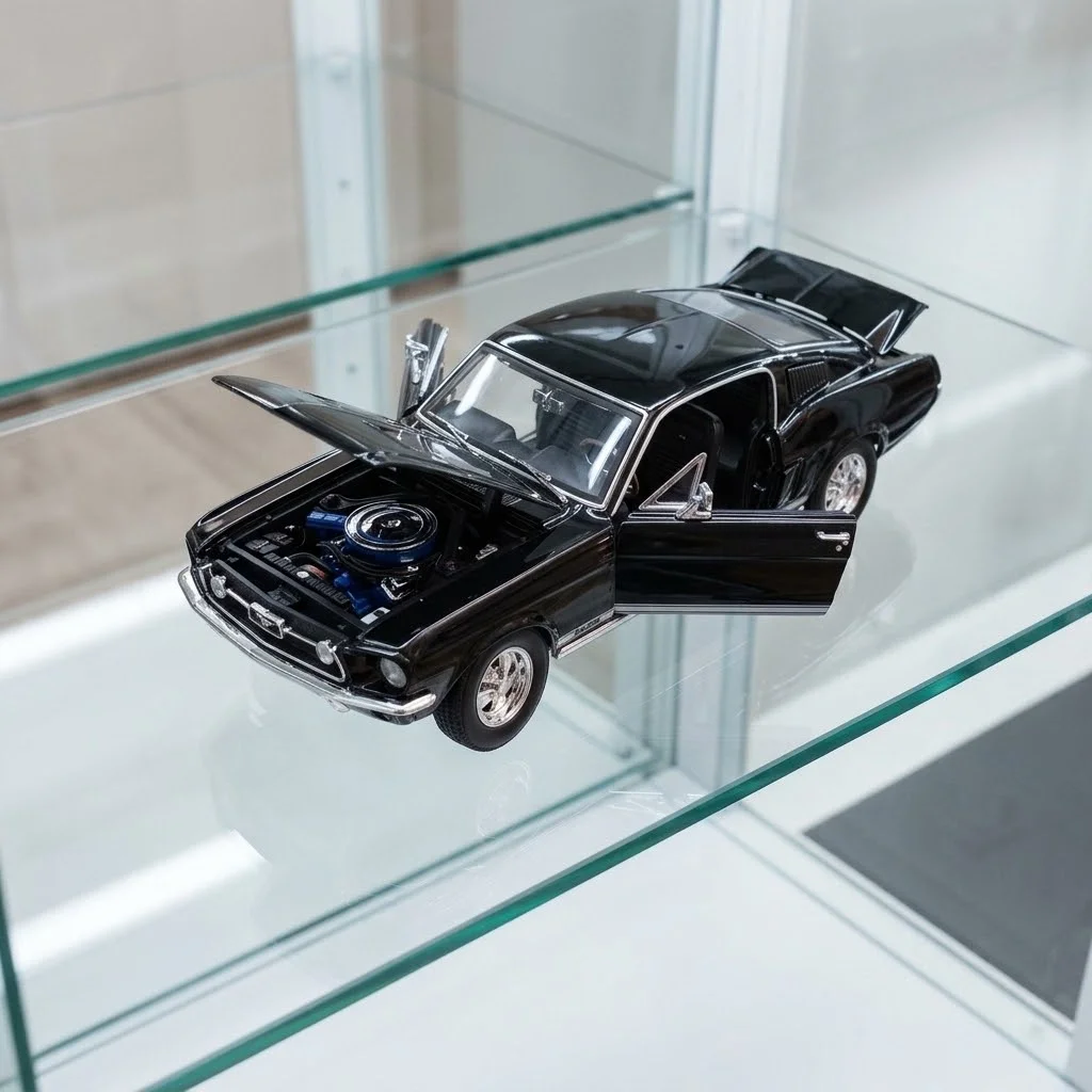 Lisanslı 1967 Ford Mustang GTA Fastback Special Edition Model Araba 1:18