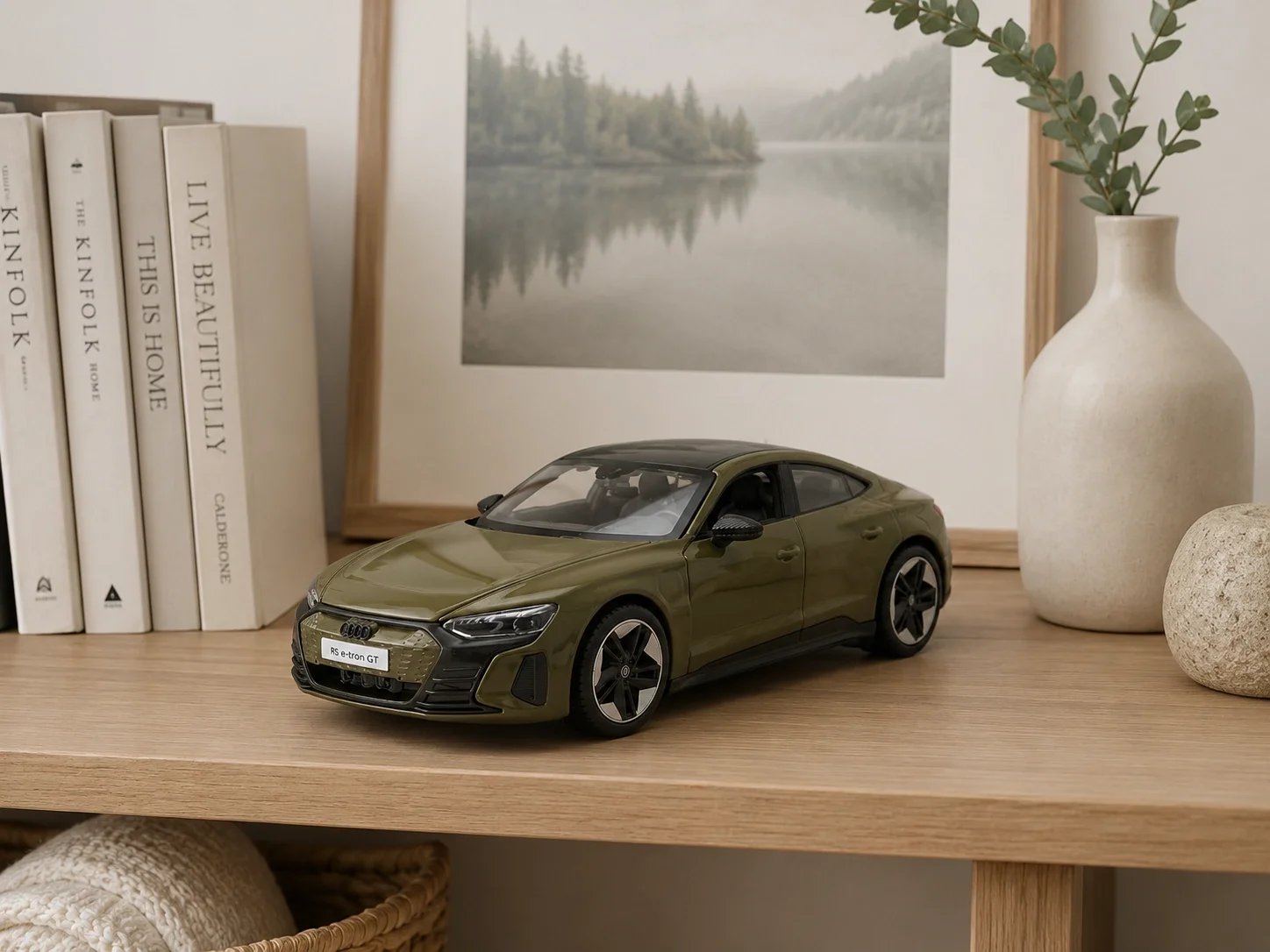 Lisanslı Audi RS E-Tron GT 2022 1:24 Metal Model Araba
