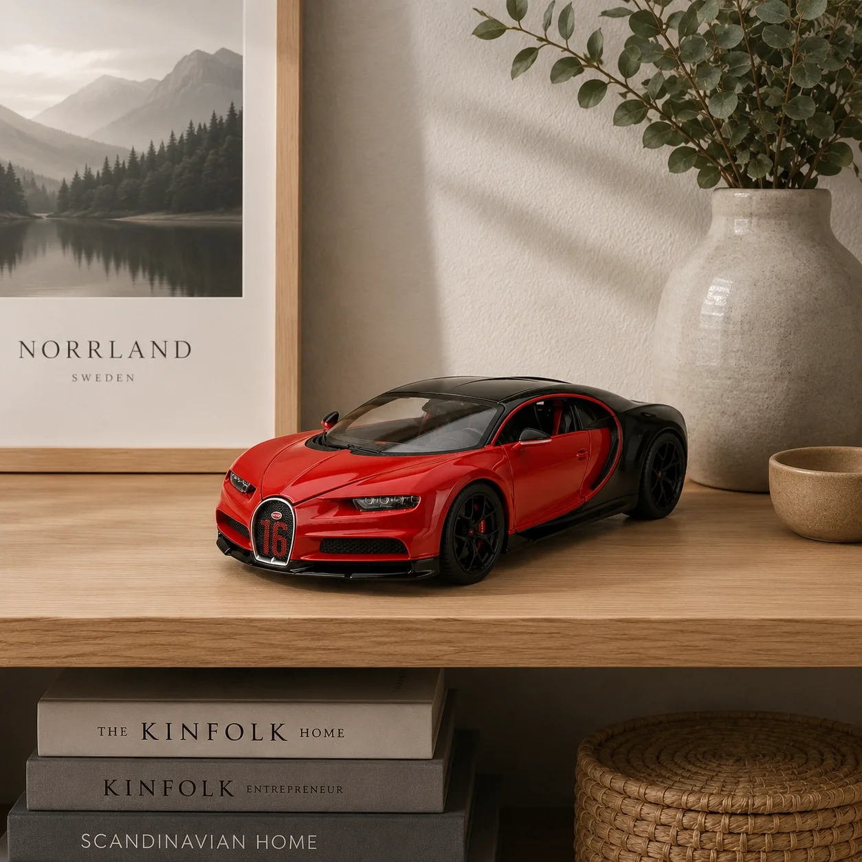 Lisanslı Bugatti Chiron Sport 1:18 Model Araba
