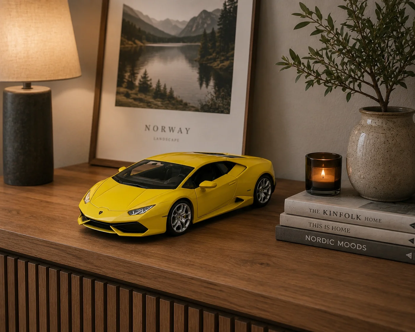 Lisanslı Lamborghini Huracan LP 610-4 1:24 Metal Model Araba | Special Edition Diecast