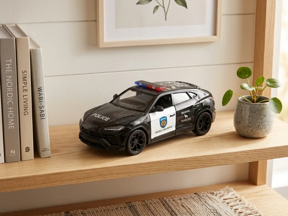 Lisanslı Lamborghini Urus Performante Polis 1:40 Çek Bırak